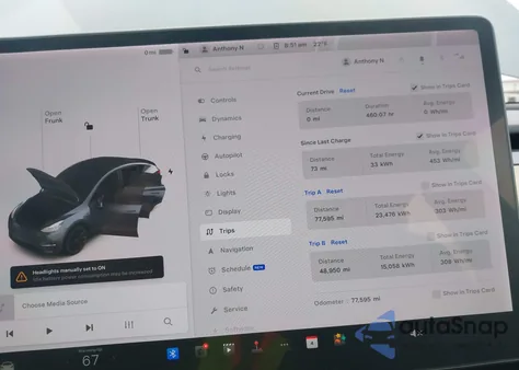 2021 Tesla Model Y Long Range Dual Motor All-Wheel Drive из США, поврежденный, VIN 5YJYGDEE9MF070422